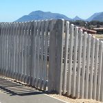 Concrete Palisade Fencing